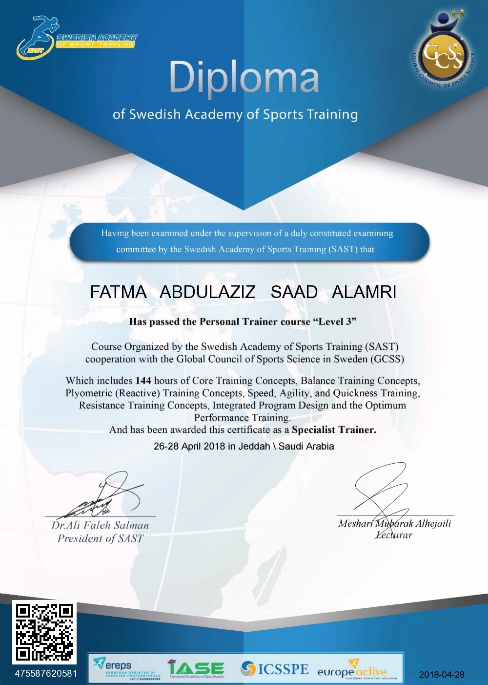 Fatma   Abdulaziz   Saad   Alamri